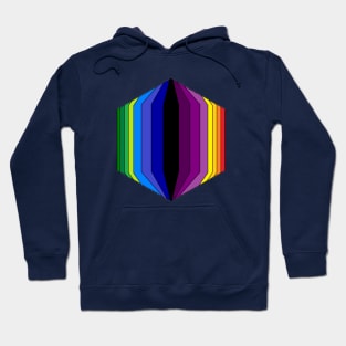 Colorful hexagon Hoodie